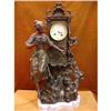 Image 1 : A French mantel clock with samak figure #1474597