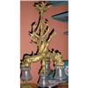 Image 1 : Quality Chandelier  in bronze  with dolphins 7L#1486802