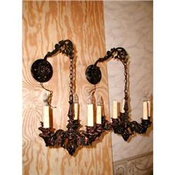 French Bronze Chandeliers C.1865 #1486901
