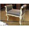 Image 1 : Louis XV Style Painted Bench #1486949