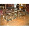 Image 1 : French Vintage Chrome Side Tables #1487009