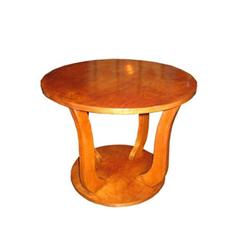 French Art Deco Walnut Coffee Table #1487013