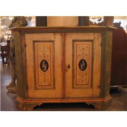 Pair of Hand Painted Venetian Cabinets #1487020