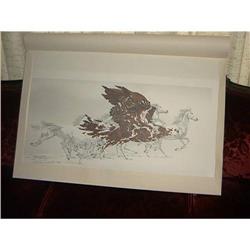 Bev Doolittle "EAGLES FLIGHT" Print 629/1500 #1487038