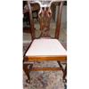Image 1 : Set of Eight  Chippendale Style Dining Chairs #1487292