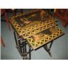 Image 1 : BLACK LAQUER CHINOISERIE NEST OF 3 TABLES #1487515