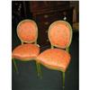 Image 1 : PAIR OF FRENCH UPHOLSTERED CHAIRS #1487522