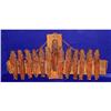 Image 1 : 19c Hand Carved 12 Apostles Wooden Sculpture #1487650