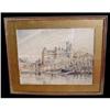 Image 1 : Laval b.1895 Pierrefonds Castle Painting Listed#1487652