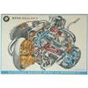 Image 1 : ORIGINAL '53 BMW  MOTORCYLE ENGINE POSTER #1487718