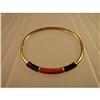 Image 1 : Bangle  14ct.  Gold  with  Black  and  Brown  #1497787