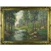 Image 1 : M. Winker ?Landscape, Stream in Woods" #1497799