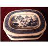 Image 1 : C.1840 CHINESE EXPORT BLUE CANTON MASTER SALT #1497859