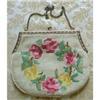 Image 1 : Lovely Needlework FLORAL BAG - PURSE  #1497860