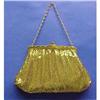 Image 1 : WHITING & DAVIS GOLD MESH  PURSE #1497869