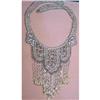 Image 1 : 1920's BEADED BIB NECKLACE - COLLAR #1497880