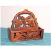 Image 1 : Walnut Carved Knife Box #1497943