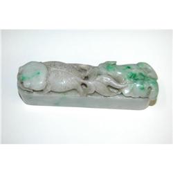 Chinese  Carved  Jadeite  Paper  Press #1498028