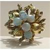 Image 1 : 14K Gold Ring with Six Australian Opals #1498411