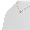 Image 2 : 0.50 ctw Diamond Necklace 18K Yellow Gold - REF-120Y9X