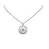 Image 1 : 2.71 ctw Intense Blue Diamond Necklace 18K White Gold - REF-248M2G