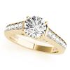 Image 1 : 1 ctw Certified VS/SI Diamond Ring 18k Yellow Gold - REF-99M5G