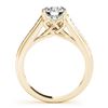 Image 2 : 1 ctw Certified VS/SI Diamond Ring 18k Yellow Gold - REF-99M5G