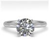Image 1 : 1.54 ctw VS/SI Diamond Engagment Designer Ring 18k White Gold - REF-472K5Y