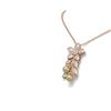 Image 2 : 1.52 ctw Diamond & Pearl Necklace 18K Rose Gold - REF-235X6A