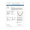 Image 4 : 38.05 ctw Emerald Cut Diamond Micro Pave Necklace 18K Yellow Gold - REF-6060R2K