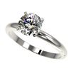 Image 1 : 1.57 ctw Certified Quality Diamond Engagment Ring 10k White Gold - REF-271K8Y
