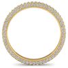 Image 3 : 1.75 ctw Certified VS/SI Diamond Micro Eternity Ring 14k Yellow Gold - REF-130N9F