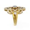 Image 2 : 2.02 ctw Diamond Ring 18K Yellow Gold - REF-277F6M