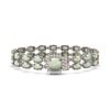 14.41 ctw Opal & Diamond Bracelet 14K White Gold - REF-245Y5X