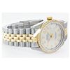 Image 2 : Rolex Men's Two Tone 14K Gold/SS, QuickSet, Diamond Dial & Diamond Bezel - REF-557H6W
