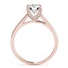 Image 2 : 1.2 ctw Certified VS/SI Diamond Ring 18k Rose Gold - REF-156X3A