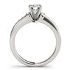 Image 3 : 1.26 ctw Certified VS/SI Diamond Solitaire 2pc Set 14k White Gold - REF-286Y4X