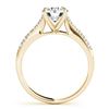 Image 2 : 1 ctw Certified VS/SI Diamond Ring 18k Yellow Gold - REF-141R8K