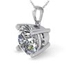 Image 1 : 1.50 ctw VS/SI Diamond Designer Necklace 14k White Gold - REF-454X3A
