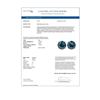 Image 4 : 4 ctw Certified Intense Blue Diamond Stud Earrings 10k White Gold - REF-556H3R