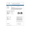 Image 4 : 2.50 ctw Certified Quality Diamond Stud Earrings 10k Rose Gold - REF-303M2G
