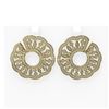 Image 1 : 4.48 ctw Diamond Earrings 18K Yellow Gold - REF-377X8A
