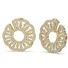Image 2 : 4.48 ctw Diamond Earrings 18K Yellow Gold - REF-377X8A