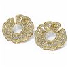 Image 3 : 4.48 ctw Diamond Earrings 18K Yellow Gold - REF-377X8A