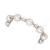 Image 2 : 5.3 ctw Diamond & Pearl Bracelet 18K Rose Gold - REF-678N9F