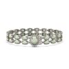 Image 1 : 17.42 ctw Opal & Diamond Bracelet 14K White Gold - REF-336G4W