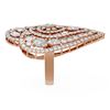 Image 2 : 6.63 ctw Diamond Ring 18K Rose Gold - REF-686R9K