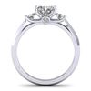 Image 3 : 1.5 ctw Certified VS/SI Diamond Solitaire 3 Stone Ring 14k White Gold - REF-346K2Y