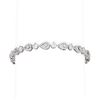 Image 1 : 7.8 ctw Diamond Bracelet 18K White Gold - REF-757H8R