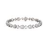Image 3 : 7.8 ctw Diamond Bracelet 18K White Gold - REF-757H8R